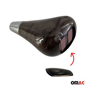 Mercedes E Class W210 Gear Shift Knob - Omac - Bajonet-Birdeye Without Emblem - '94-'03 Mercedes E Class W210 Gear Shift Knob - Omac - Bajonet-Birdeye Without Emblem - '94-'03